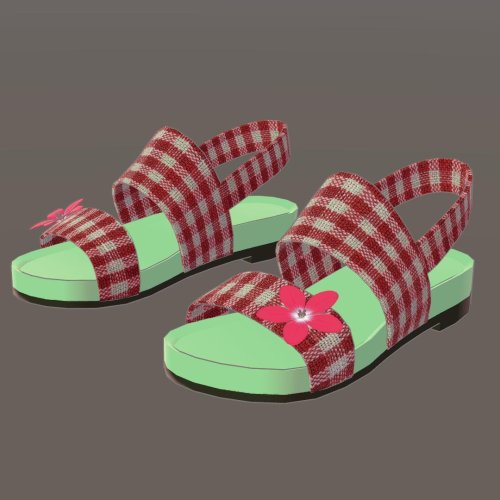 フラットサンダル1 VRC xwear