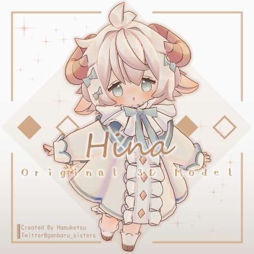 【オリジナル３Dモデル】Hina -ヒナ-