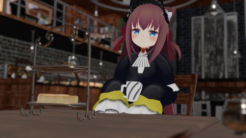 ノナ用萌え袖ロリータドレス