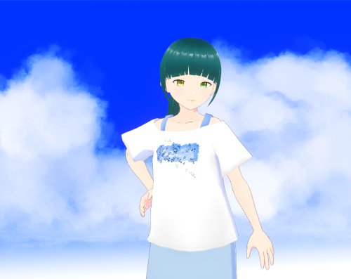 VRoid用衣装　Tシャツ