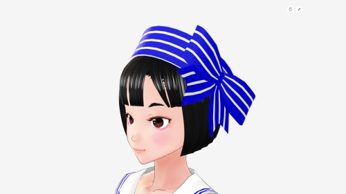 [FBX] セーラー帽（ゴブハット／大リボン）🪙