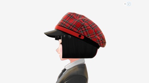 [FBX] マリンキャップ（タータンチェック）／２種🪙