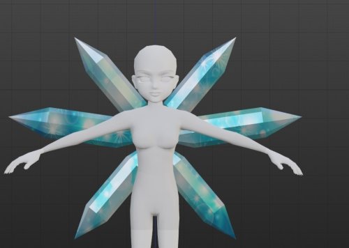 Snow Fairy Wings