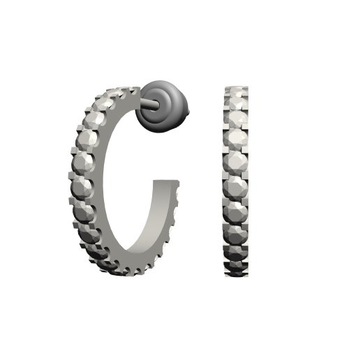 【3Dモデルデータ】ピアス4【Pierced earrings】