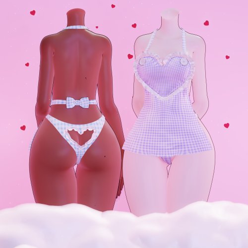 Mama Apron & Panties - VRChat Asset