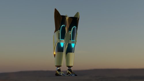 Cybernetic Legs for Maya | マヤのためのサイバネティック・レッグ