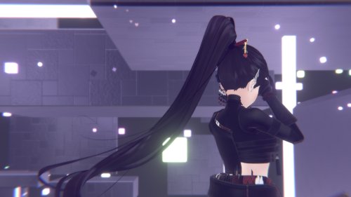 【VRchat】 黒羽ひずみ Vtuber【簪（かんざし）・鬼灯（ほおずき）】PB対応
