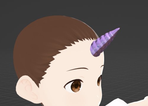Twilight Sparkle Glitter Horn