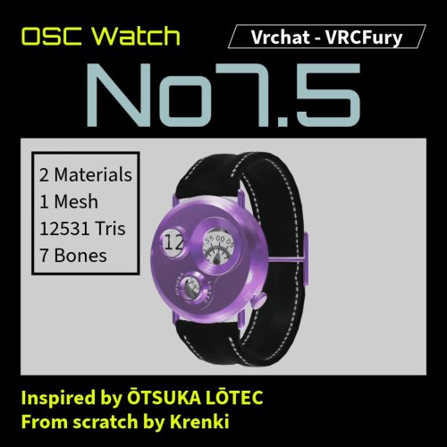 OSC Watch No7.5 - Vrchat, VRCFury