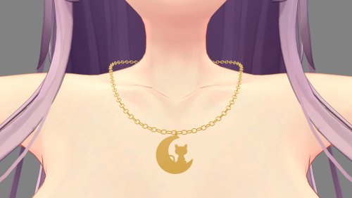 MoonCat Necklace [Moe, Dami]