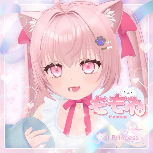 『ももね -Momone-』CatPrincess オリジナル3Dモデル #Momone3D 【もちふぃった～対応】