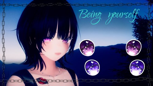 「マヌカ専用」Violet Eye texture