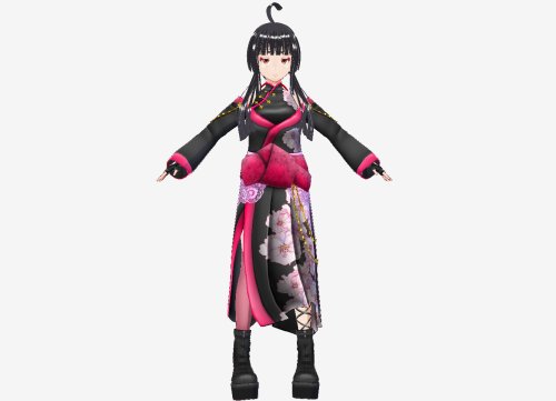Vroid衣装　夜桜