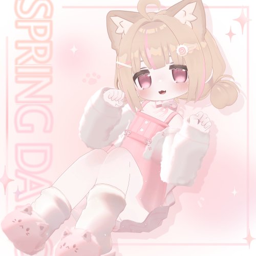 「キプフェル専用」‧₊⁺Spring Day Cat ‧₊⁺ ＆ EyeTexture