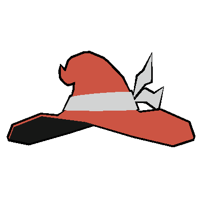 LowPoly Witch Hat/ロポリ魔法使いの帽子