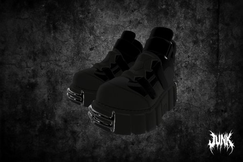ゴスローブーツ (Goth Low Boots)